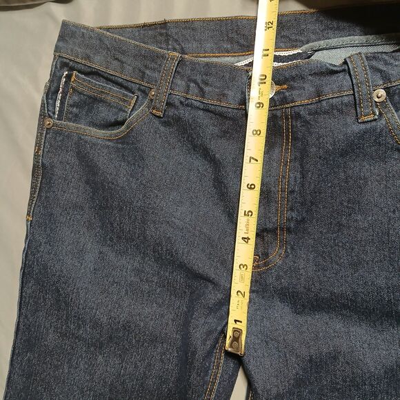 Southpole Men 36x32 Jeans Dark Wash Stretch Indigo Blue Selvedge Denim Skate Y2K - Picture 13 of 14